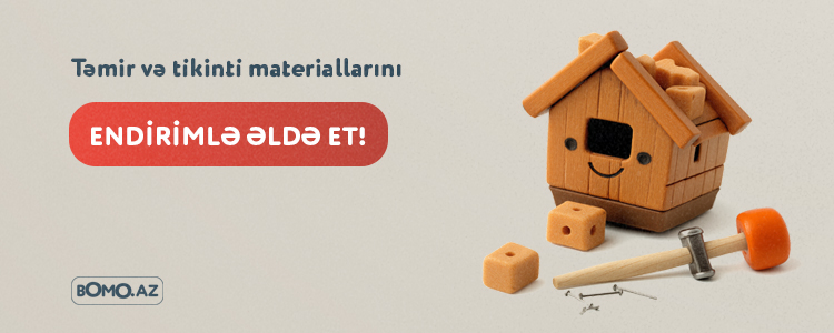 temir ve tikinti materiallari