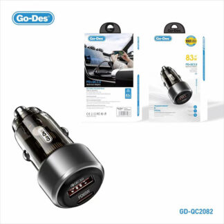 Avtomobil Şarj Adapteri Go-Des PD83W QC3.0