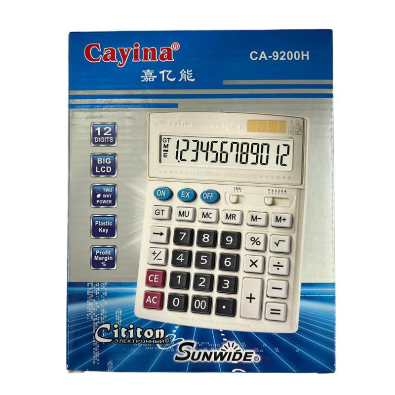 Kalkulyator Cayina CA-9200H