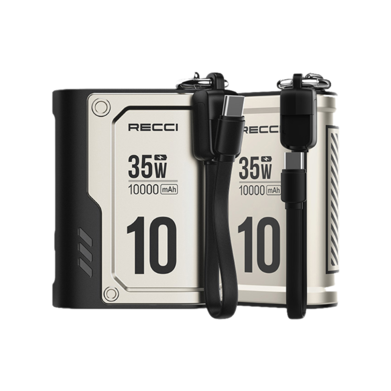 Power Bank Sürətli Şarj 10000 mAh PD 35W Recci RPB-P57