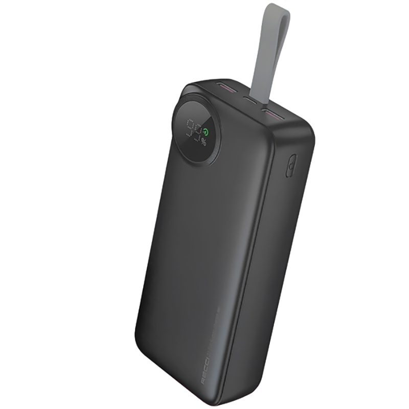 Power Bank Sürətli Şarj 30000 mAh PD 20W Recci RPB-P50