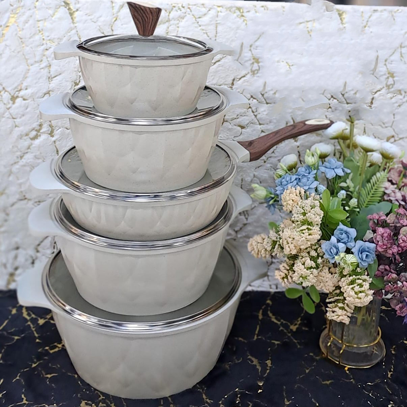 Qazan Qranit 5-li Dəst