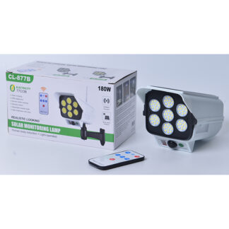 Küçə Lampası Divar Çırağı Kamera Formalı LED Günəş Enerjisi Solar 180W IP66