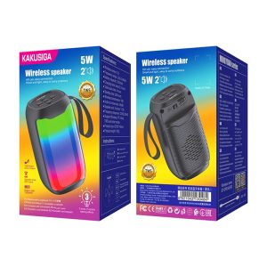 Dinamik Simsiz Portativ Rəngli Kakusiga 5W