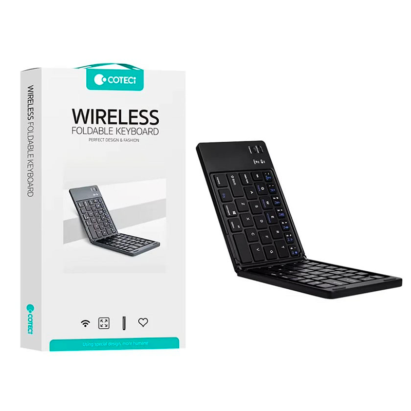 Klaviatura Kompakt Simsiz Qatlanan Coteci