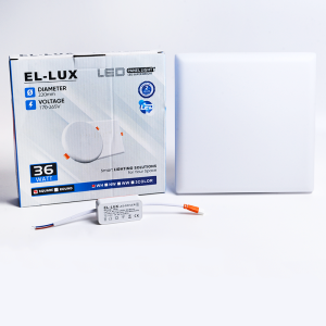 LED Panel EL-LUX 36W 3D Kvadrat