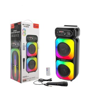 Dinamik Karaoke Simsiz Portativ Bluetooth Mikrofonlu ZQS 4273M 16W