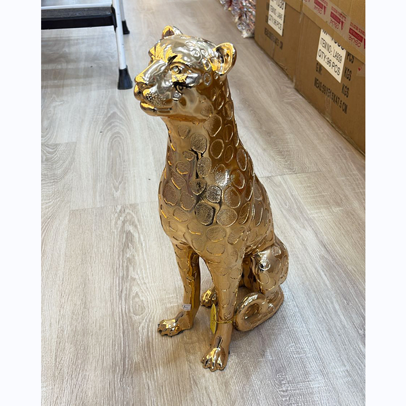 Heykəl Dekorativ Suvenir Hədiyyəlik Panter