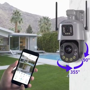 Kamera Təhlükəsizlik Y92 6MP WiFi 4G IP68