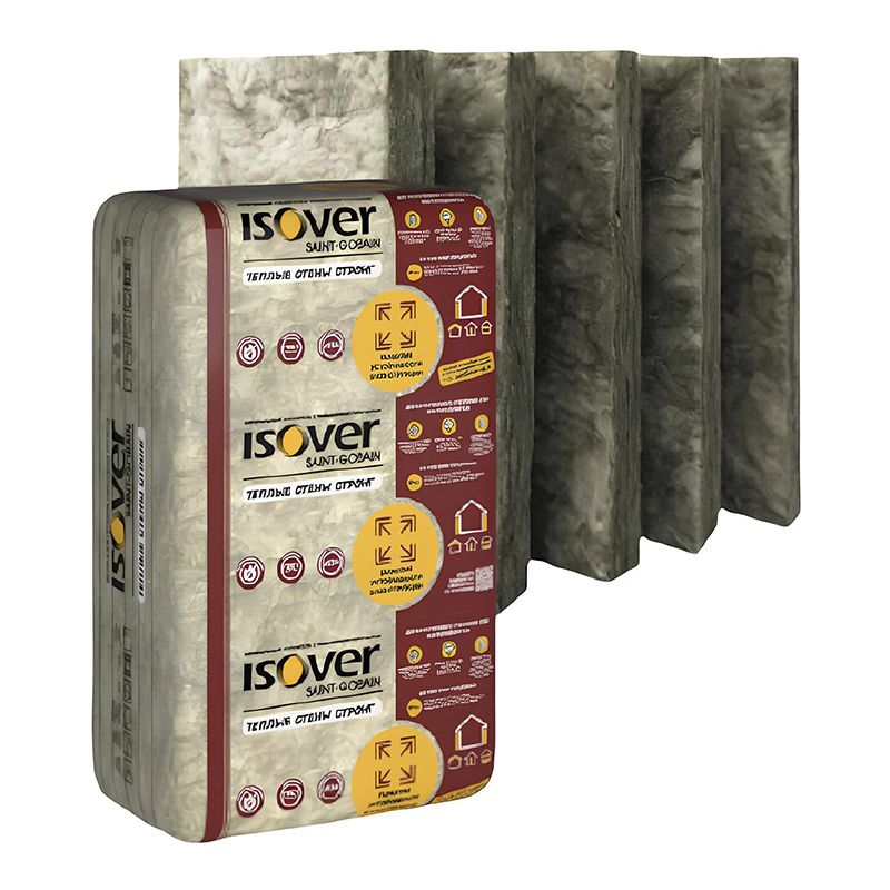 Mineral Yunu İstilik İzolyasiyası Isover Warm Walls Strong 50 mm