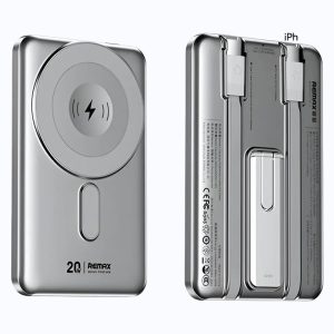 Power Bank Maqnit Sürətli Şarj 5000 mAh 15W Remax CX-1