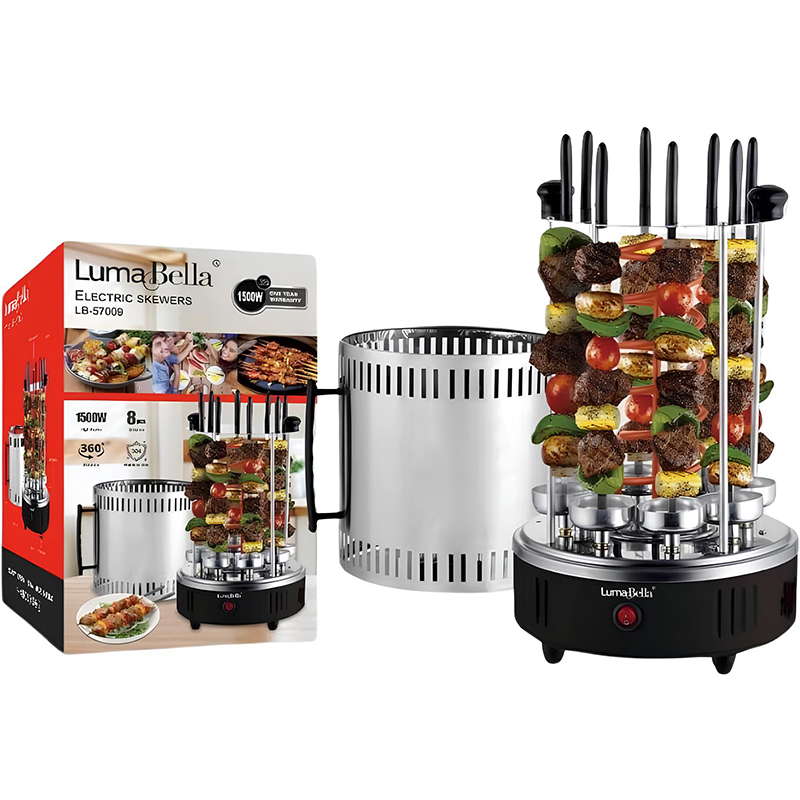 Elektrikli Kabab Bişirən Qril Luma Bella LB-57009