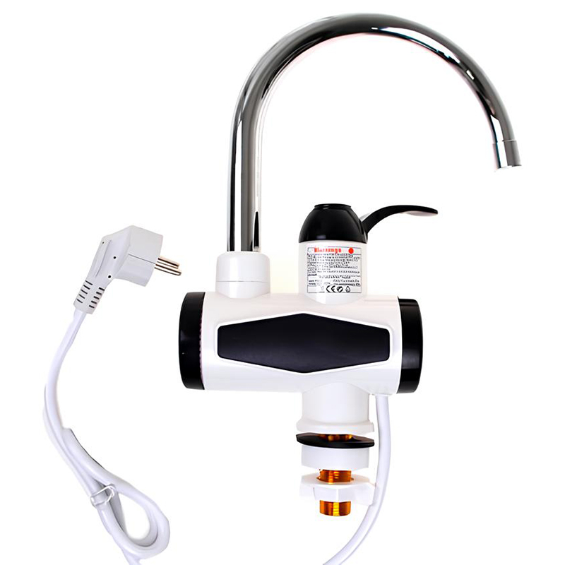 Elektrikli Su Qızdırıcısı Ani İsti Su Kranı LED Ekranlı