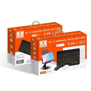 Klaviatura Dəsti Mouse Telefon Tutacağı Jeqang JB-987