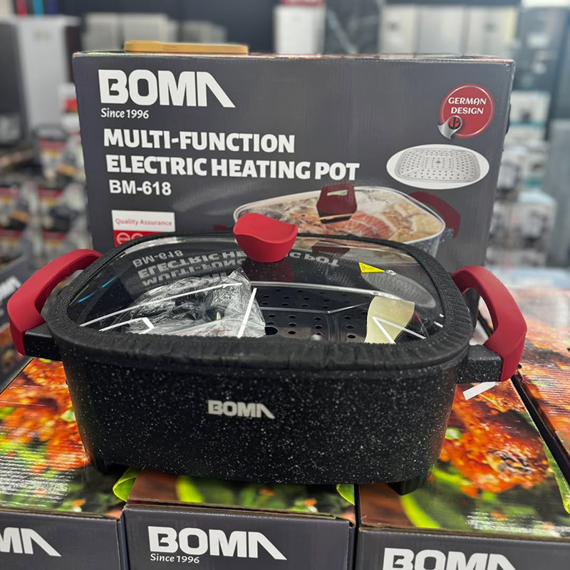 Tava Elektrikli Qızartma Tavası Qazan Boma BM-618