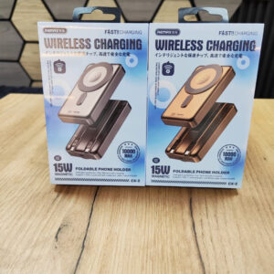 Power Bank Maqnit MagSafe Simsiz 10000 mAh 15 W Sürətli Şarj Remax CX-2