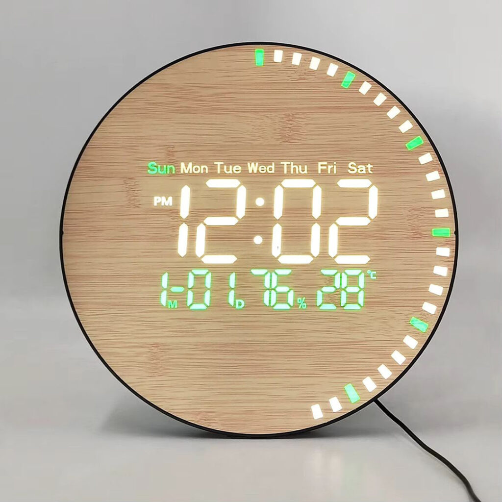 Divar Saatı Elektron Taxta