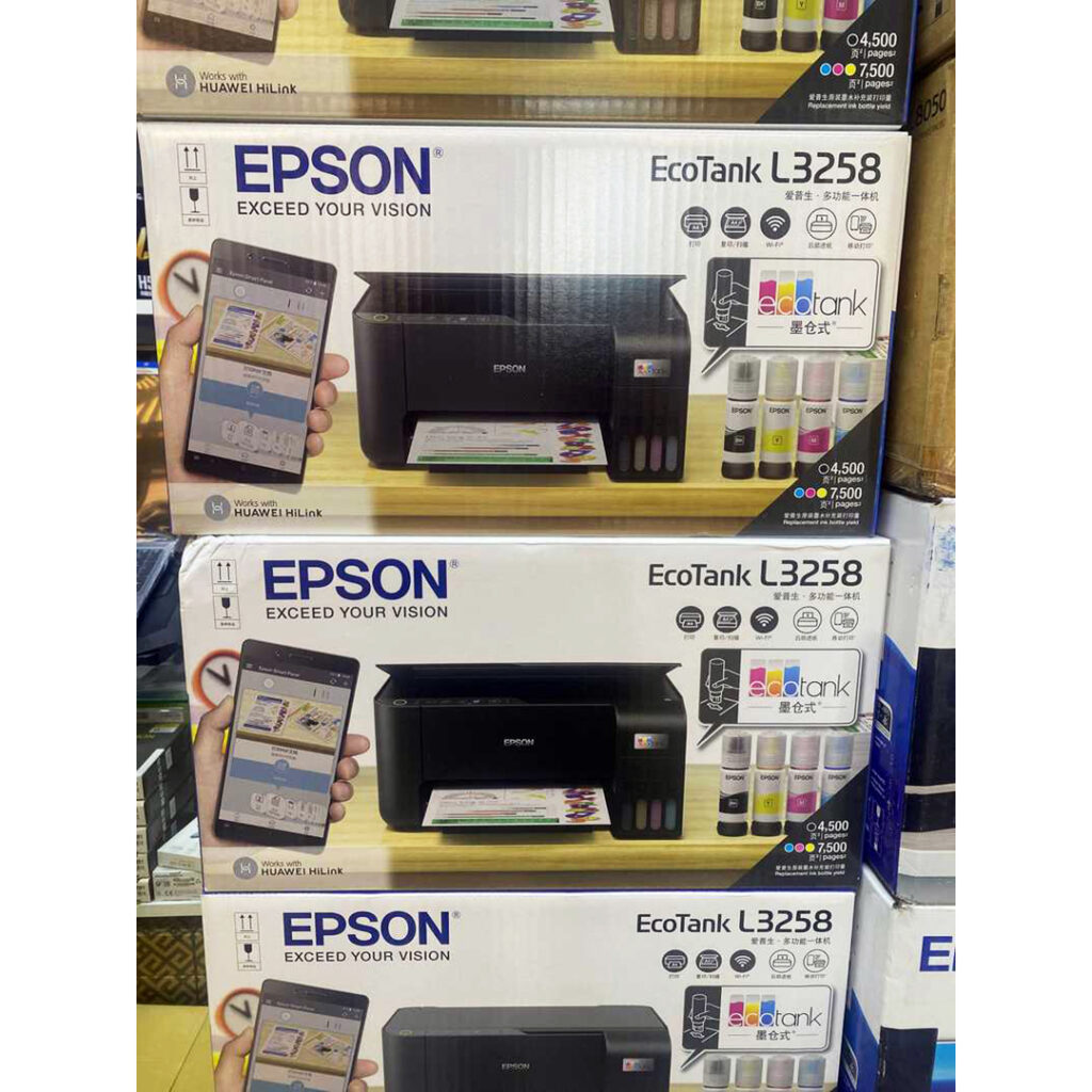 Printer Mürəkkəb Rəngli Epson EcoTank L3258