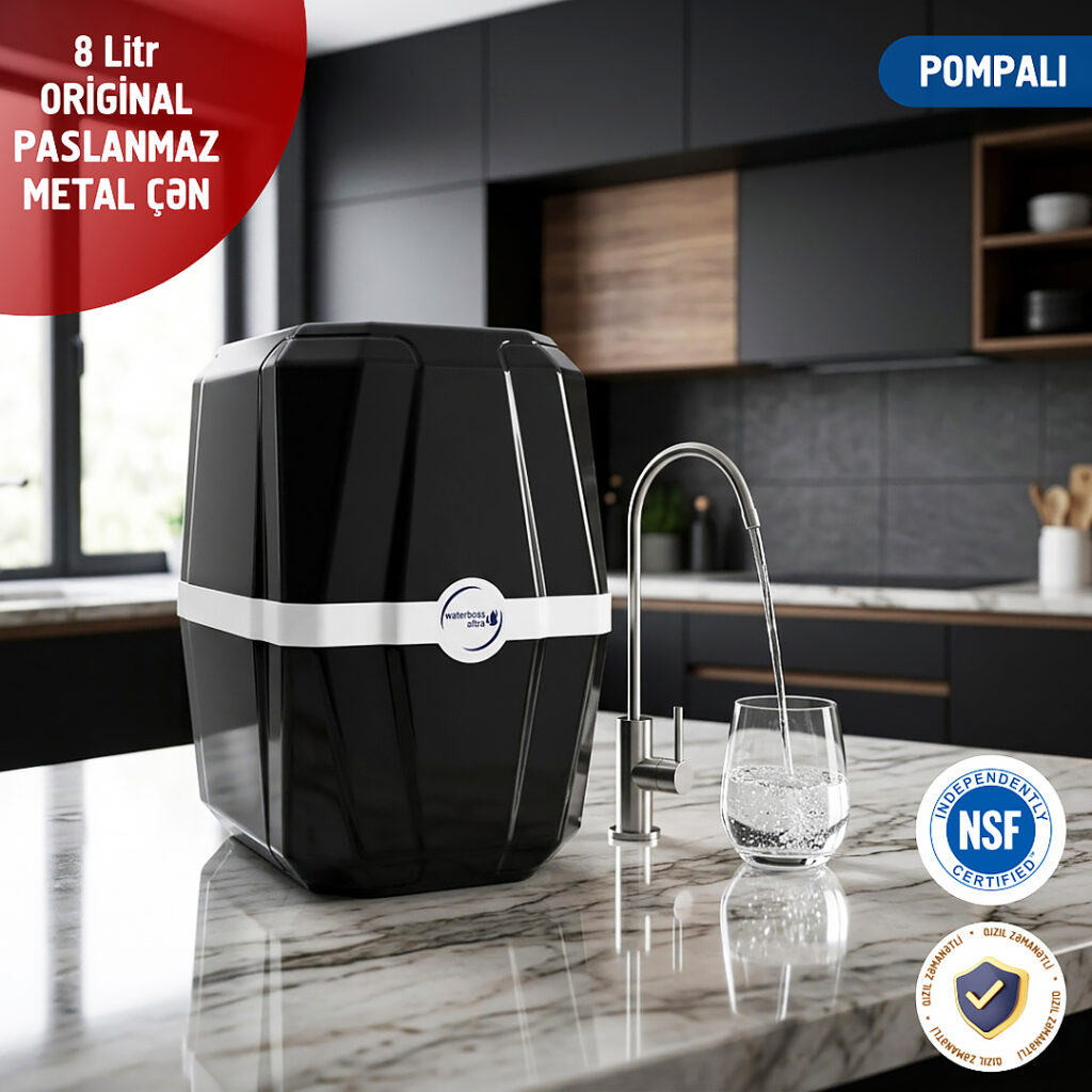 Su Filteri Filtri Pompalı İçməli Su Waterboss Ultra